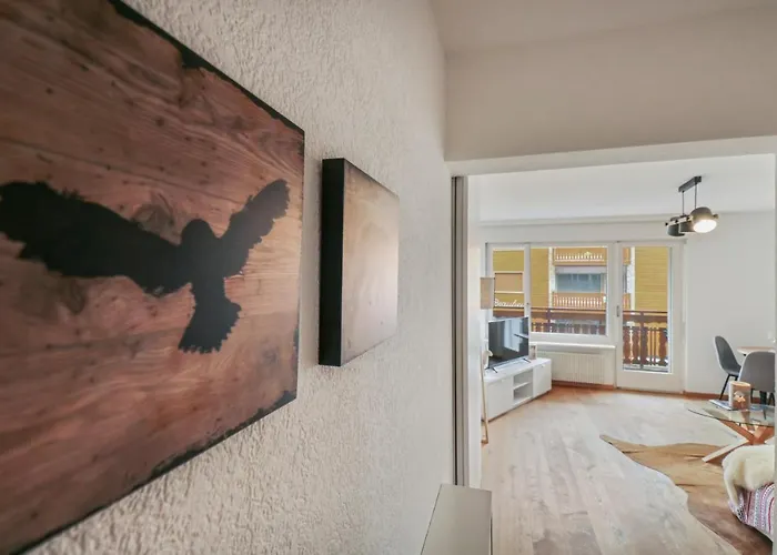 élégant Au Coeur De Apartamento Crans-Montana